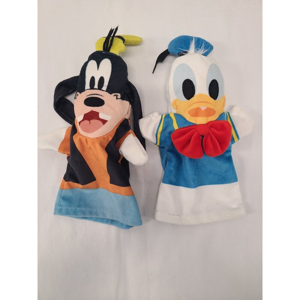 Disney Melissa and Doug Donald and Goofy Hand Puppets